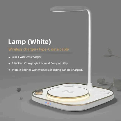 Desk Lamp 4 in 1 Fast Charger - aurelia-clothing-8955