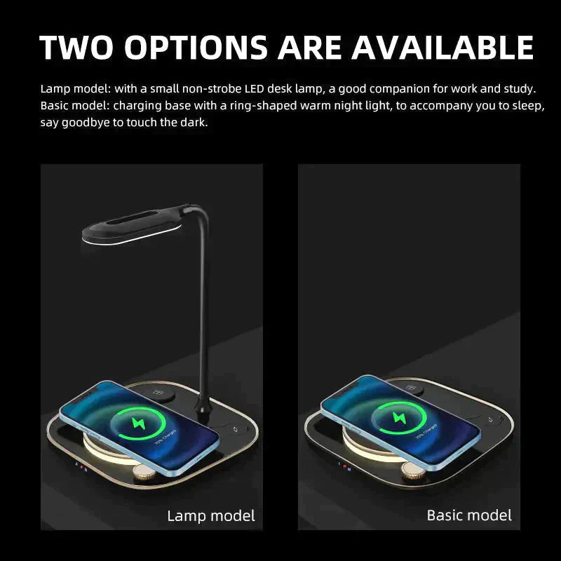Desk Lamp 4 in 1 Fast Charger - aurelia-clothing-8955
