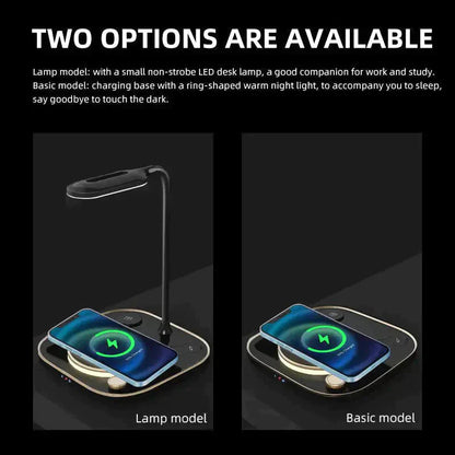 Desk Lamp 4 in 1 Fast Charger - aurelia-clothing-8955