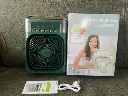 Desktop Electric Fan Air Cooler Water Cooling Spray Fan Portable Air Conditioner USB Humidification Fan Mini Air Humidifier - Free Shipping - aurelia-clothing-8955