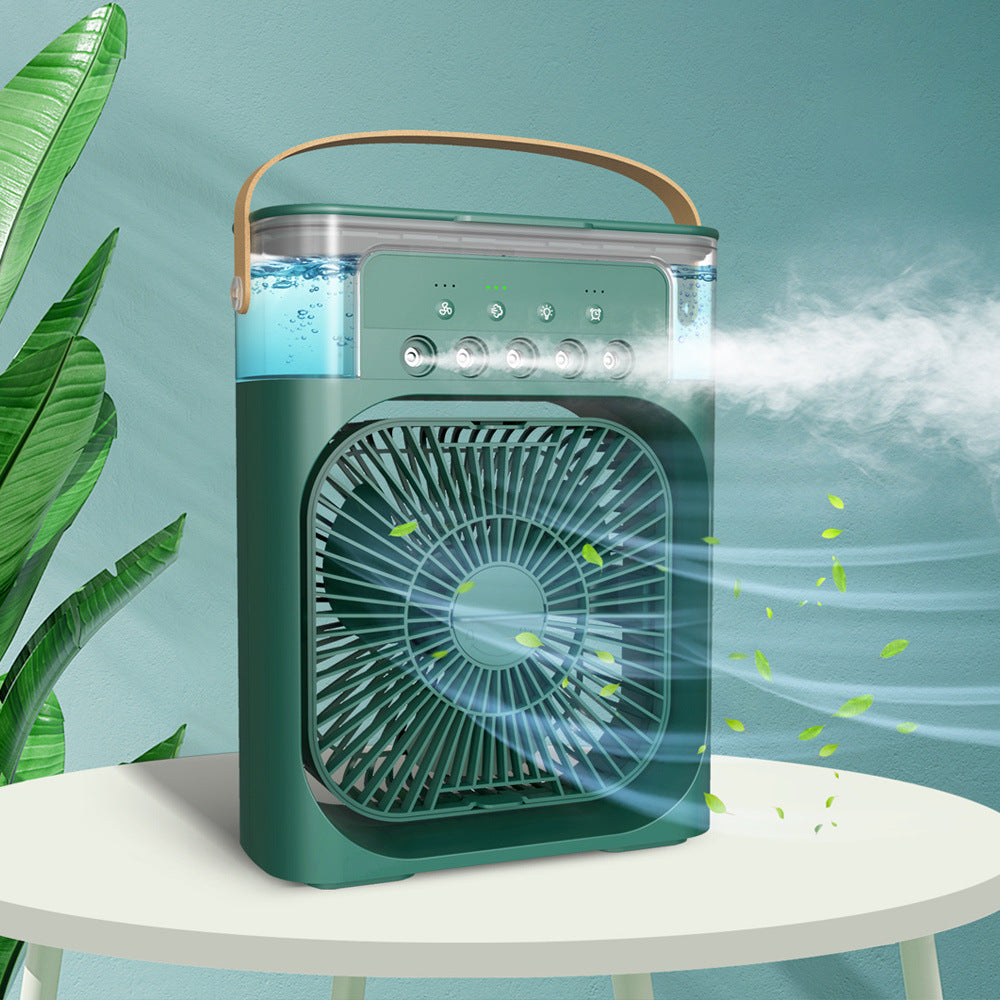 Desktop Electric Fan Air Cooler Water Cooling Spray Fan Portable Air Conditioner USB Humidification Fan Mini Air Humidifier - Free Shipping - aurelia-clothing-8955