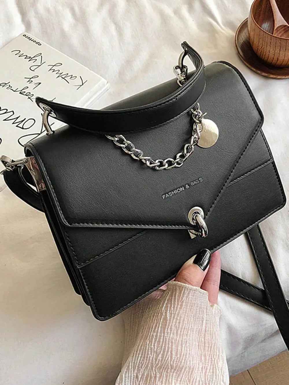 Detachable Shoulder Strap Handbag-Free Shipping - aurelia-clothing-8955