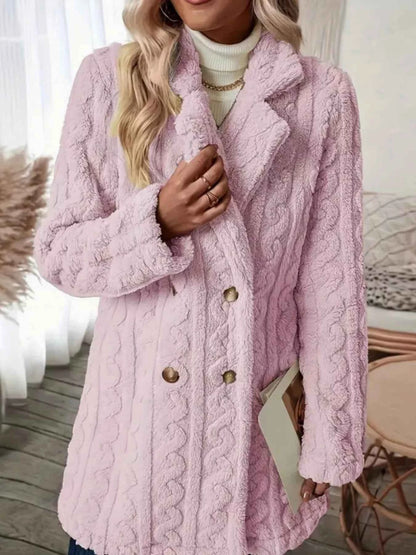Double-Breasted Outerwear-Free Shipping - aurelia-clothing-8955