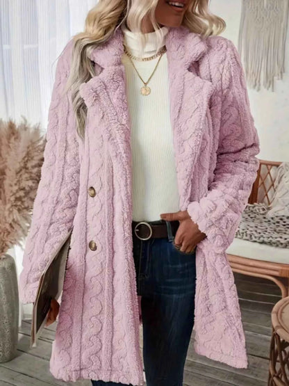 Double-Breasted Outerwear-Free Shipping - aurelia-clothing-8955