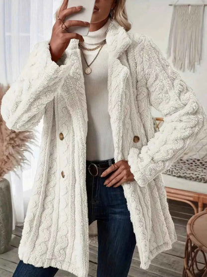 Double-Breasted Outerwear-Free Shipping - aurelia-clothing-8955