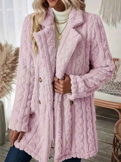 Double-Breasted Outerwear-Free Shipping - aurelia-clothing-8955