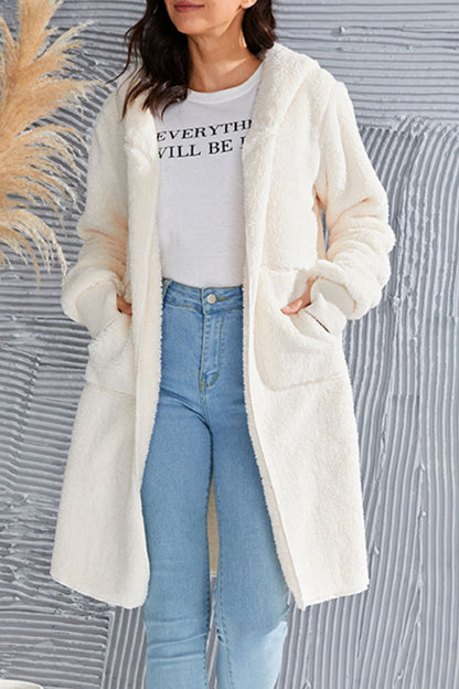 Double Take Full Size Hooded Teddy Bear Jacket with Thumbholes - aurelia-clothing-8955
