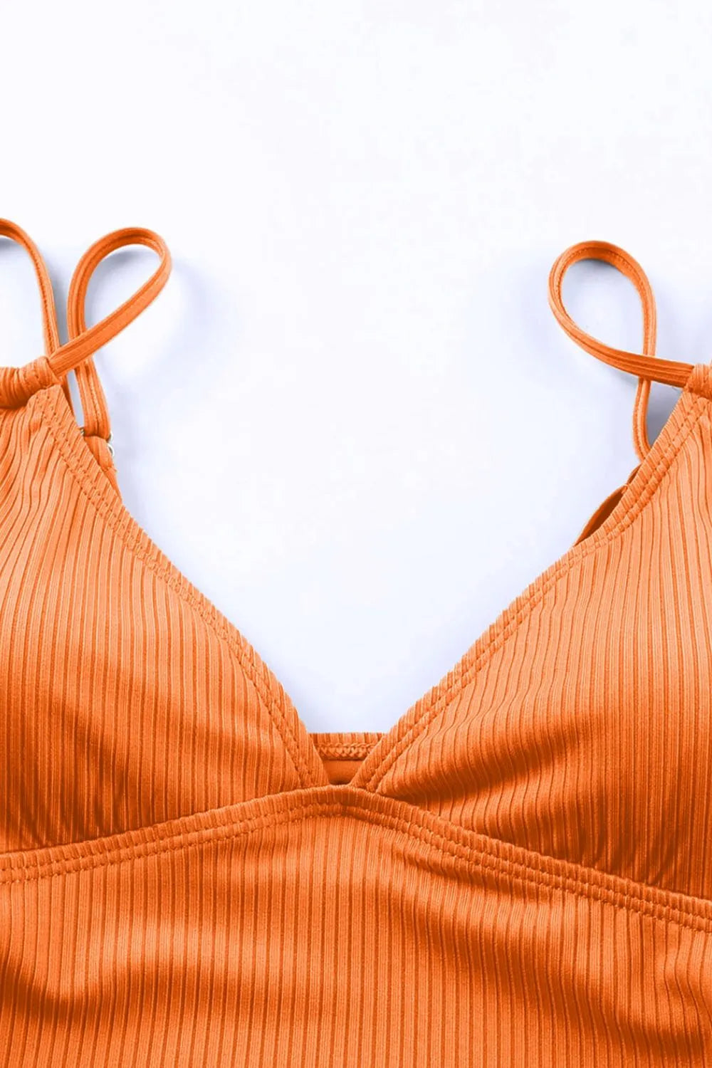Drawstring Plunge One-Piece Swimwear-Free Shipping - aurelia-clothing-8955