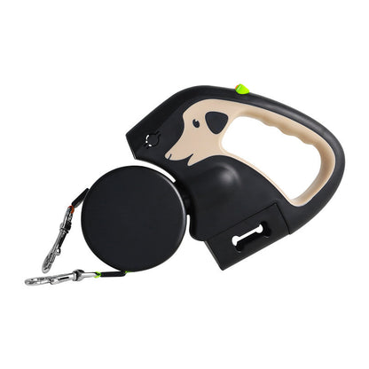 Dual  Double Dog Leash, 360° Retractable Roulette-Free Shipping - aurelia-clothing-8955