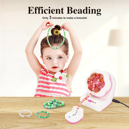Electric automatic beading machine beading bowl DIY manual beading machine soft ceramic rice bead beading tool beading tool - Free Shipping - aurelia-clothing-8955
