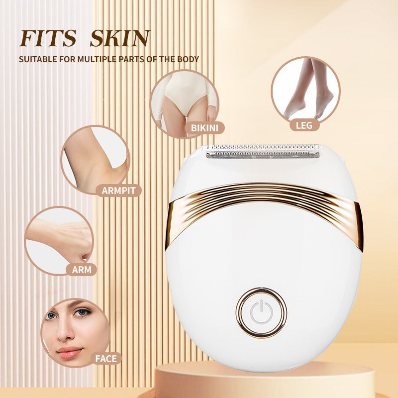 Electric hair remover full body hair remover portable mini womens body hair underarm private parts shaver - Free Shipping - aurelia-clothing-8955