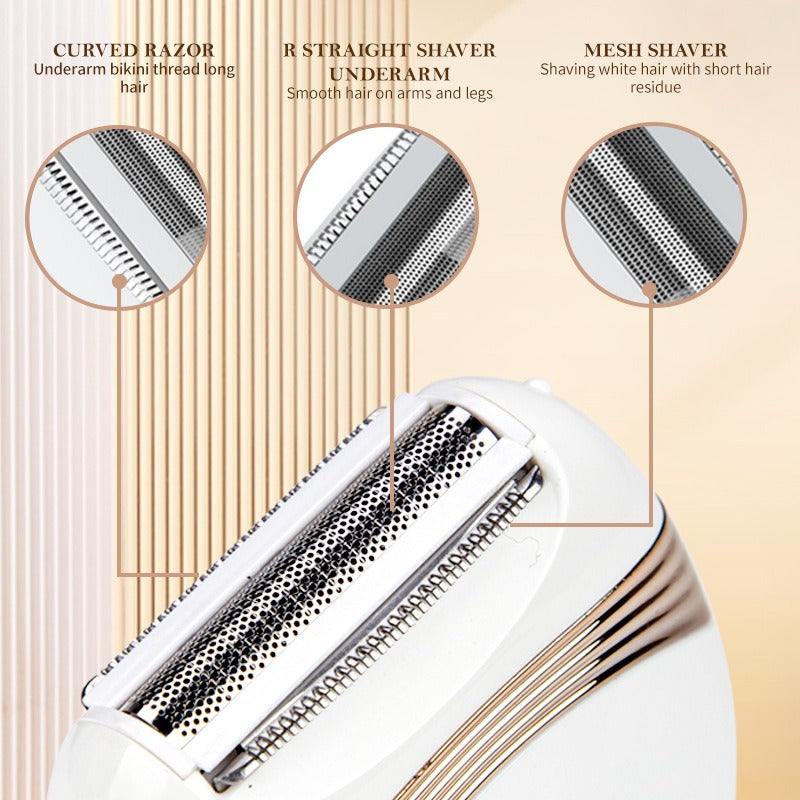 Electric hair remover full body hair remover portable mini womens body hair underarm private parts shaver - Free Shipping - aurelia-clothing-8955
