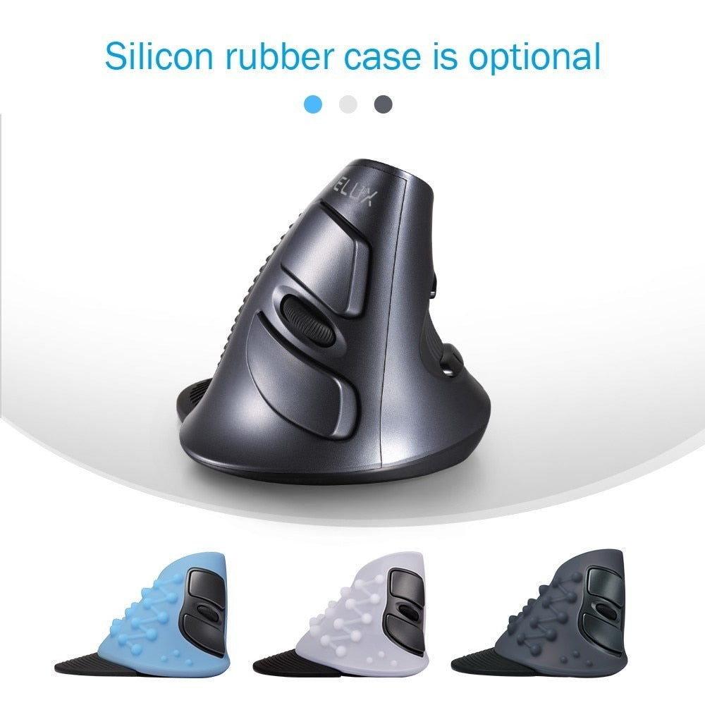 Ergonomic Vertical Wireless Mouse-Free Shipping - aurelia-clothing-8955