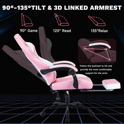 Ergonomic Video Gamer Chairs,Computer Gaming Chairs-Free Shipping - aurelia-clothing-8955