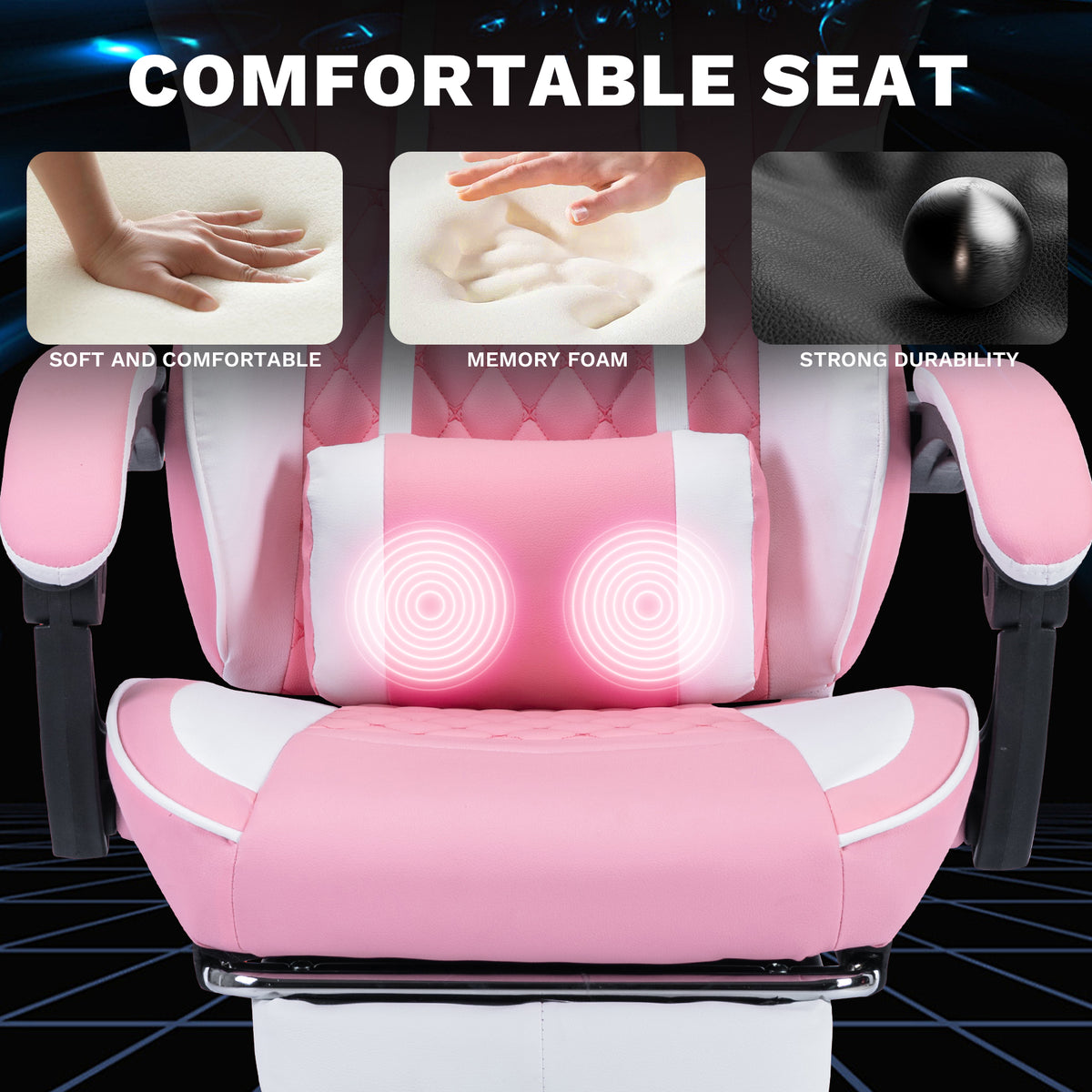 Ergonomic Video Gamer Chairs,Computer Gaming Chairs-Free Shipping - aurelia-clothing-8955