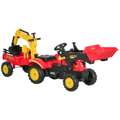 ExcavatorBulldozer, Pedal Car-Free Shipping - aurelia-clothing-8955