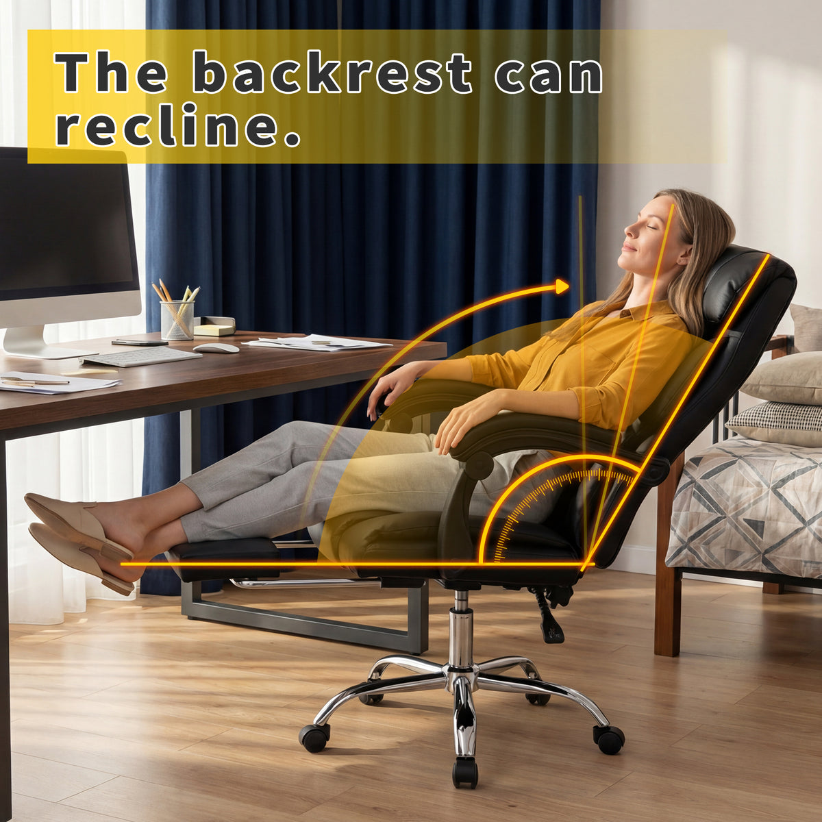 Executive Office Chair with Foot Rest-Free Shipping - aurelia-clothing-8955