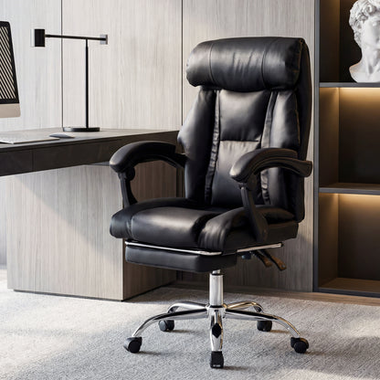 Executive Office Chair with Foot Rest-Free Shipping - aurelia-clothing-8955