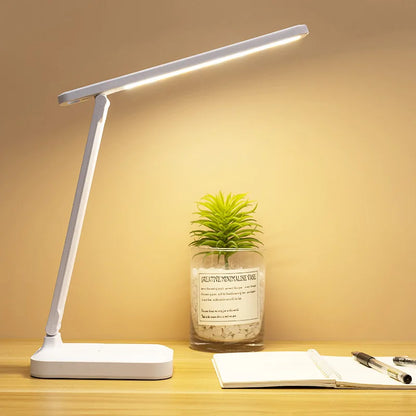 Eye protection desk lamp touch dimming color adjustment desk charging bedside LED reading desk lamp - Free Shipping - aurelia-clothing-8955