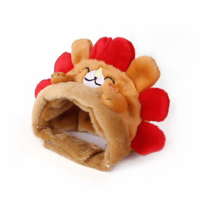 Cute Hedgehog Pattern Pet Head Cover Windproof -Free Shipping