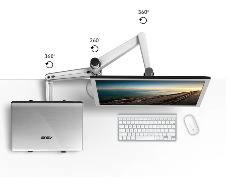 Monitor stand arm, laptop stand-Free Shipping