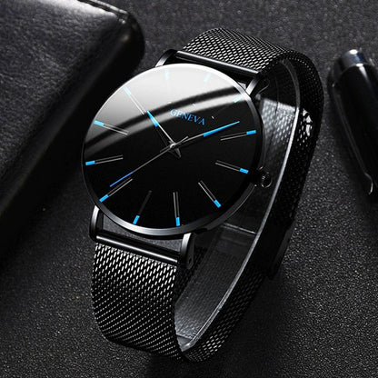 Fashion Blue-Tipped Quartz Watch - Free Shipping - aurelia-clothing-8955