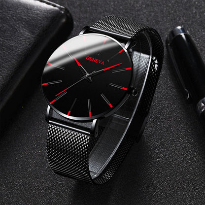 Fashion Blue-Tipped Quartz Watch - Free Shipping - aurelia-clothing-8955