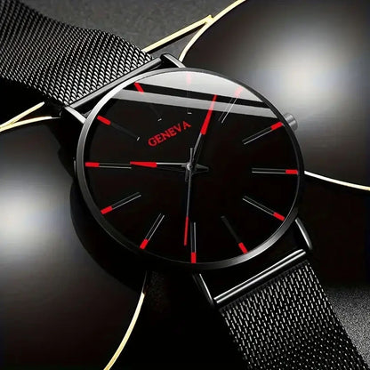 Fashion Blue-Tipped Quartz Watch - Free Shipping - aurelia-clothing-8955