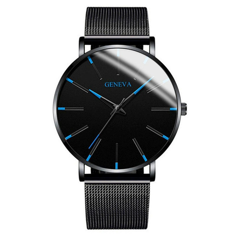 Fashion Blue-Tipped Quartz Watch - Free Shipping - aurelia-clothing-8955