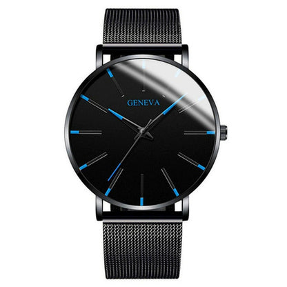 Fashion Blue-Tipped Quartz Watch - Free Shipping - aurelia-clothing-8955