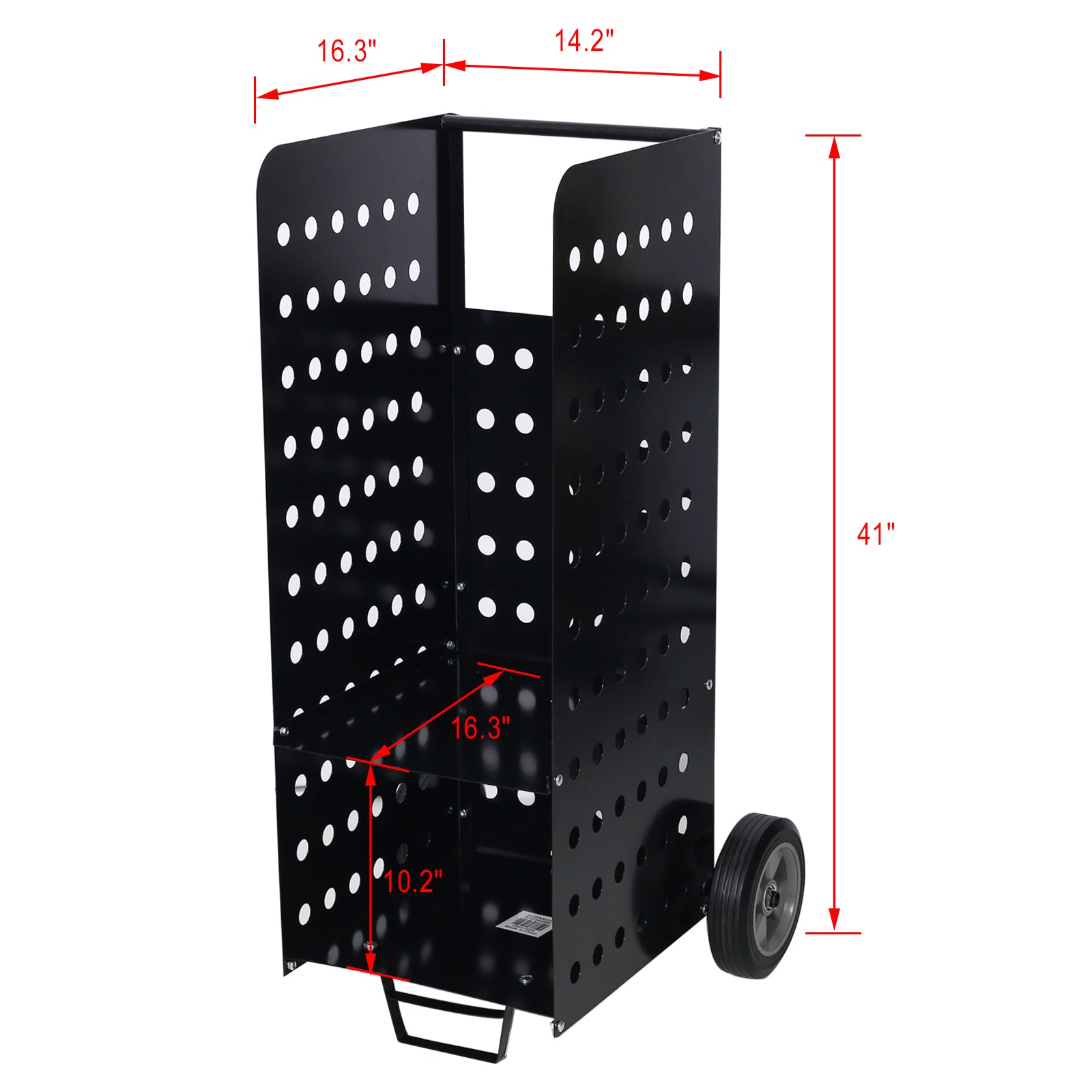 Firewood Cart,fireplace log rolling cart,wood rack ,heavy duty in door outdoor rolling cart - Free Shipping - aurelia-clothing-8955