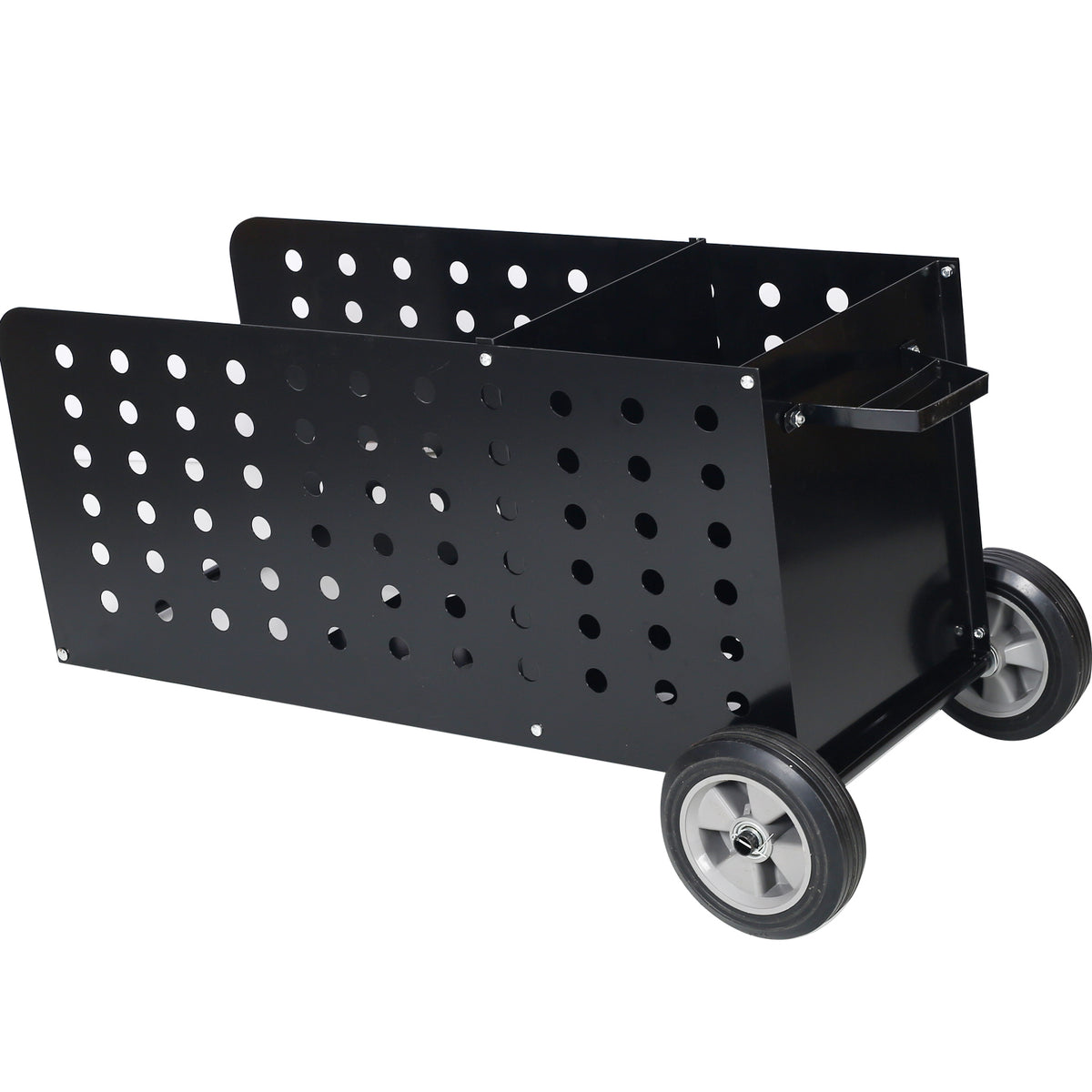 Firewood Cart,fireplace log rolling cart,wood rack ,heavy duty in door outdoor rolling cart - Free Shipping - aurelia-clothing-8955