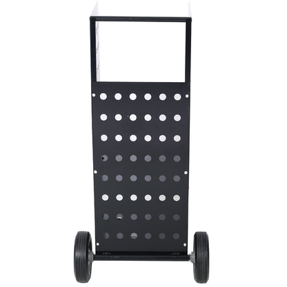 Firewood Cart,fireplace log rolling cart,wood rack ,heavy duty in door outdoor rolling cart - Free Shipping - aurelia-clothing-8955