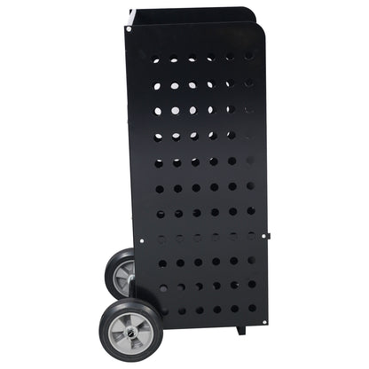 Firewood Cart,fireplace log rolling cart,wood rack ,heavy duty in door outdoor rolling cart - Free Shipping - aurelia-clothing-8955