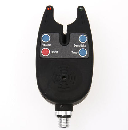 Fishing Bite Alarm with 2 LEDs Blue Light Adjustable Tone Volume Sensitivity Sound Fish Bite Alarm Waterproof Fishing Tool - Free Shipping - aurelia-clothing-8955