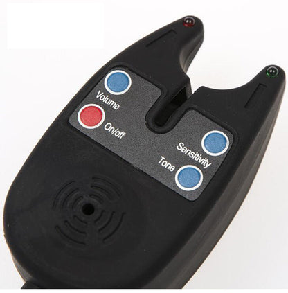 Fishing Bite Alarm with 2 LEDs Blue Light Adjustable Tone Volume Sensitivity Sound Fish Bite Alarm Waterproof Fishing Tool - Free Shipping - aurelia-clothing-8955