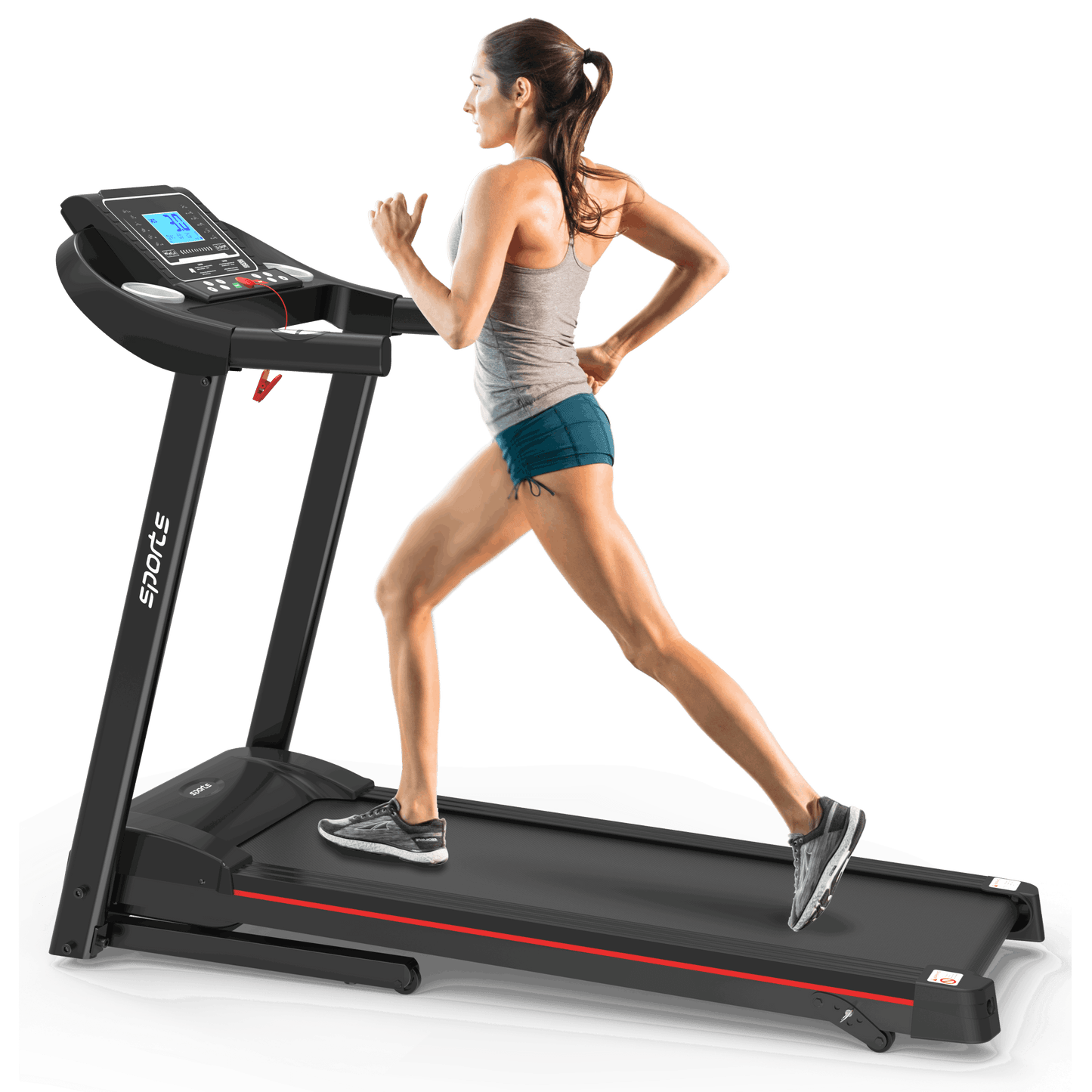 Fitshow App Home Foldable Treadmill with Incline, Folding Treadmill for Home Workout - Free Shipping - aurelia-clothing-8955