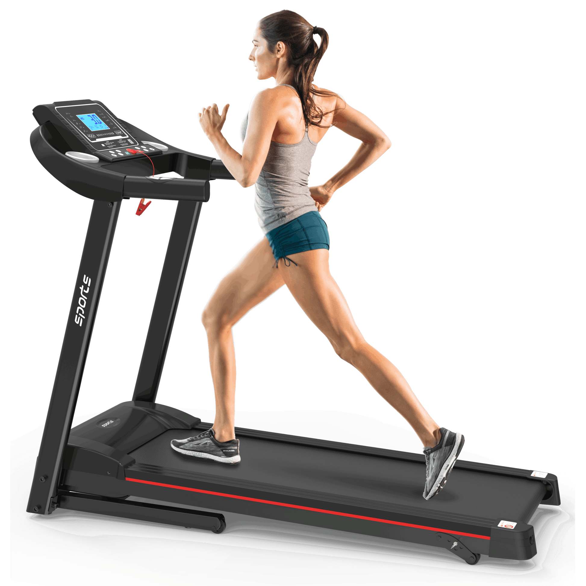 Fitshow App Home Foldable Treadmill with Incline, Folding Treadmill for Home Workout - Free Shipping - aurelia-clothing-8955