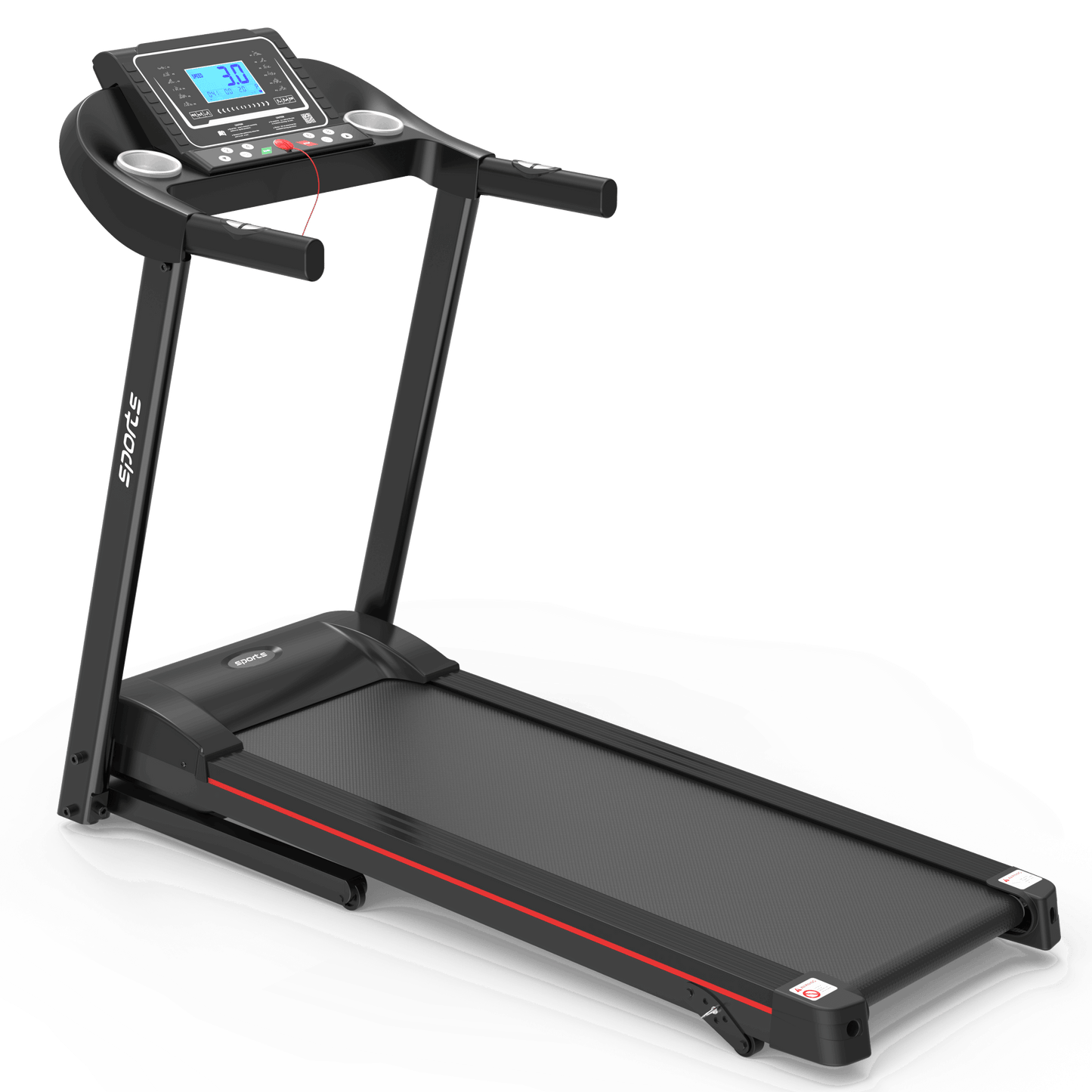 Fitshow App Home Foldable Treadmill with Incline, Folding Treadmill for Home Workout - Free Shipping - aurelia-clothing-8955