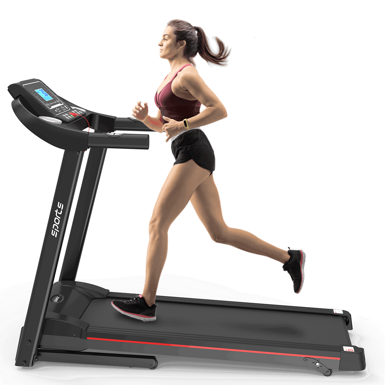 Fitshow App Home Foldable Treadmill with Incline, Folding Treadmill for Home Workout - Free Shipping - aurelia-clothing-8955