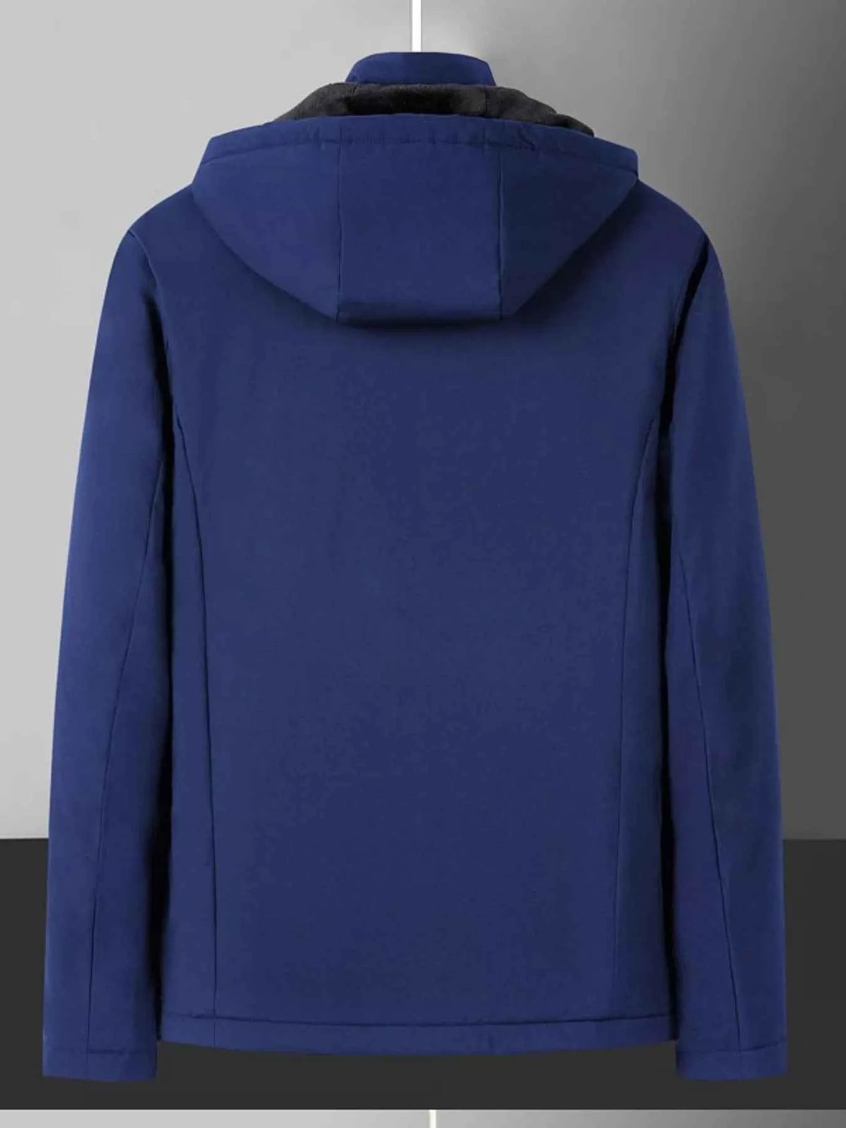 Fleece Lined Hooded Winter Coat-Free Shipping - aurelia-clothing-8955