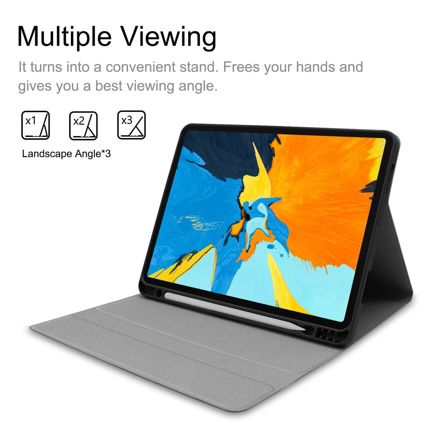 For Apple Ipad Air12 Ipad Pro 9.7Ipad 9.7(20172018)Smart Sleep Tablet Bluetooth Keyboard Case - Free Shipping - aurelia-clothing-8955