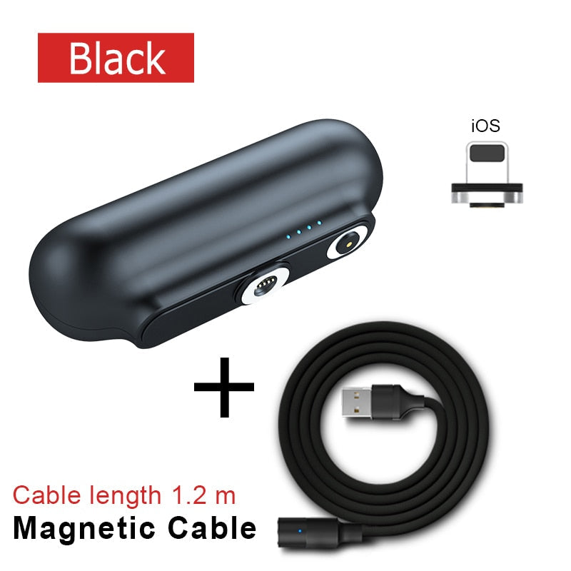 For iPhone 12 Magnetic Power Bank 2600mAh Mini Magnet Charger Power Bank For Xiaomi Emergency Portable Magnetic External Battery - Free Shipping - aurelia-clothing-8955