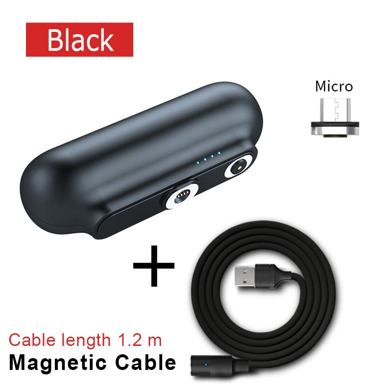 For iPhone 12 Magnetic Power Bank 2600mAh Mini Magnet Charger Power Bank For Xiaomi Emergency Portable Magnetic External Battery - Free Shipping - aurelia-clothing-8955