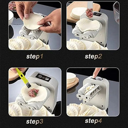 Fully Automatic Electric Dumpling Maker Artifact DIY Machine Mould Pressing Dumpling Skin Mould USB Rechargeable Kitchen Gadget - Free Shipping - aurelia-clothing-8955