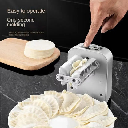 Fully Automatic Electric Dumpling Maker Artifact DIY Machine Mould Pressing Dumpling Skin Mould USB Rechargeable Kitchen Gadget - Free Shipping - aurelia-clothing-8955