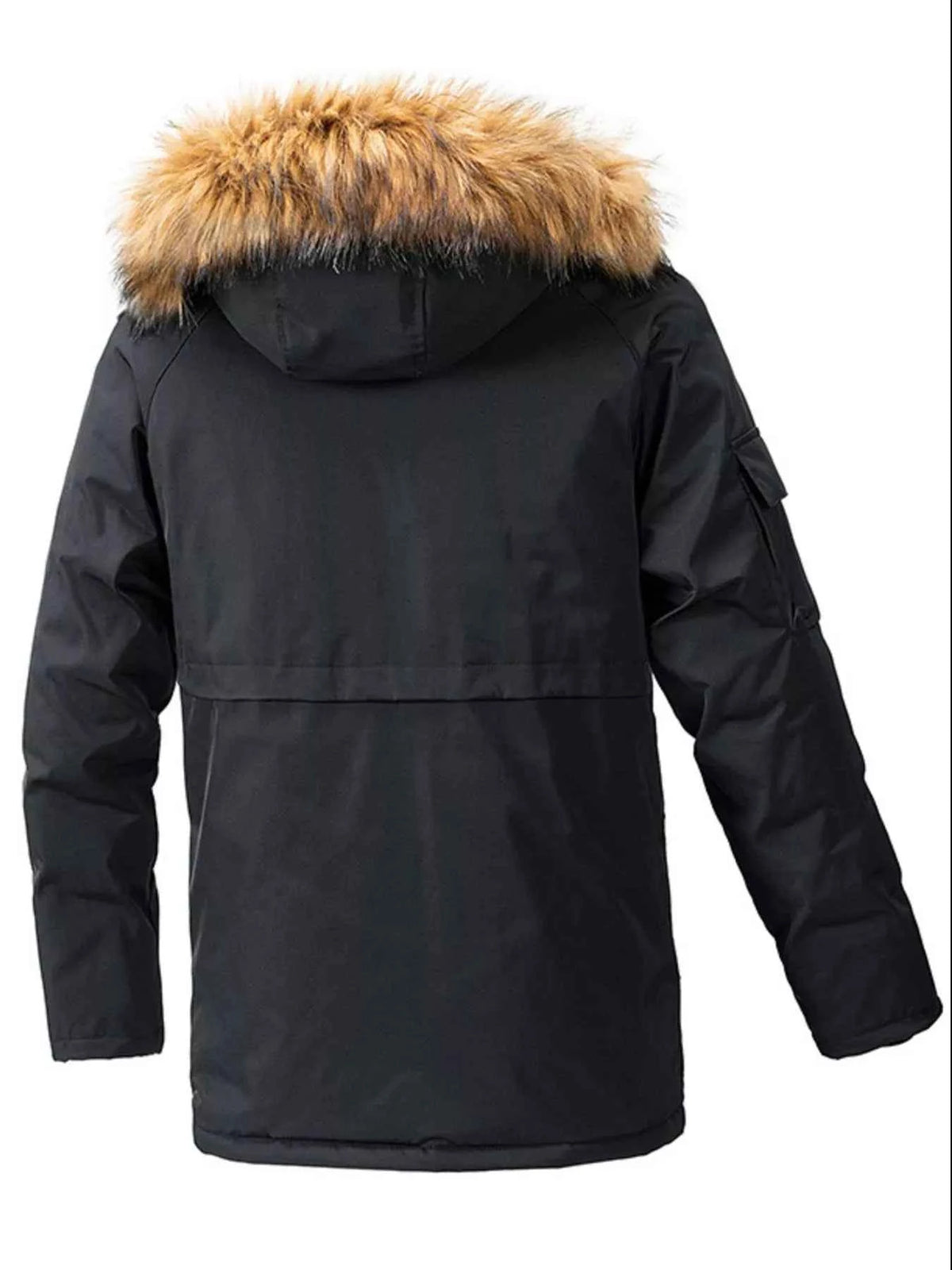 Fur Hooded Winter Parka Coat-Free Shipping - aurelia-clothing-8955