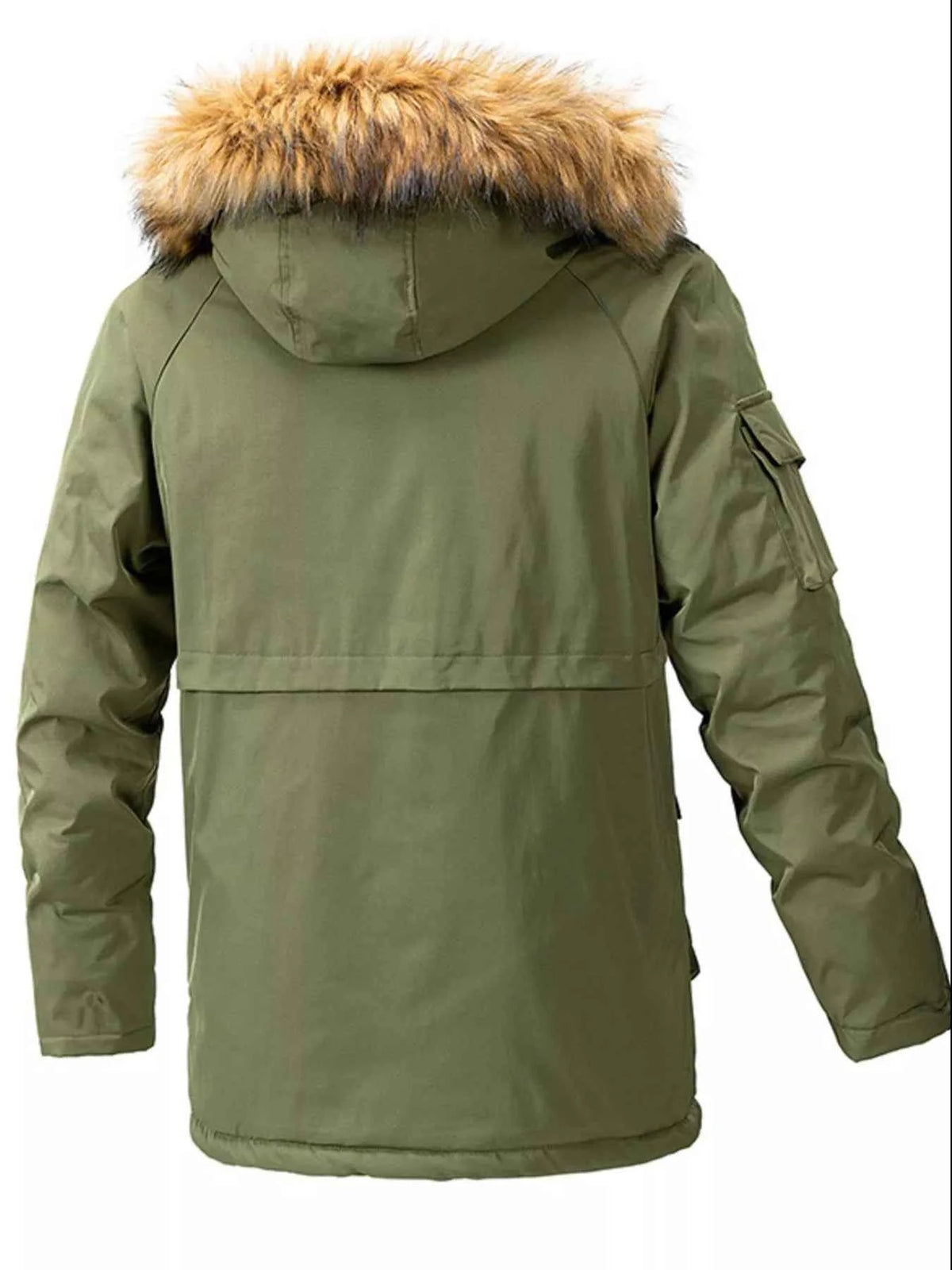 Fur Hooded Winter Parka Coat-Free Shipping - aurelia-clothing-8955