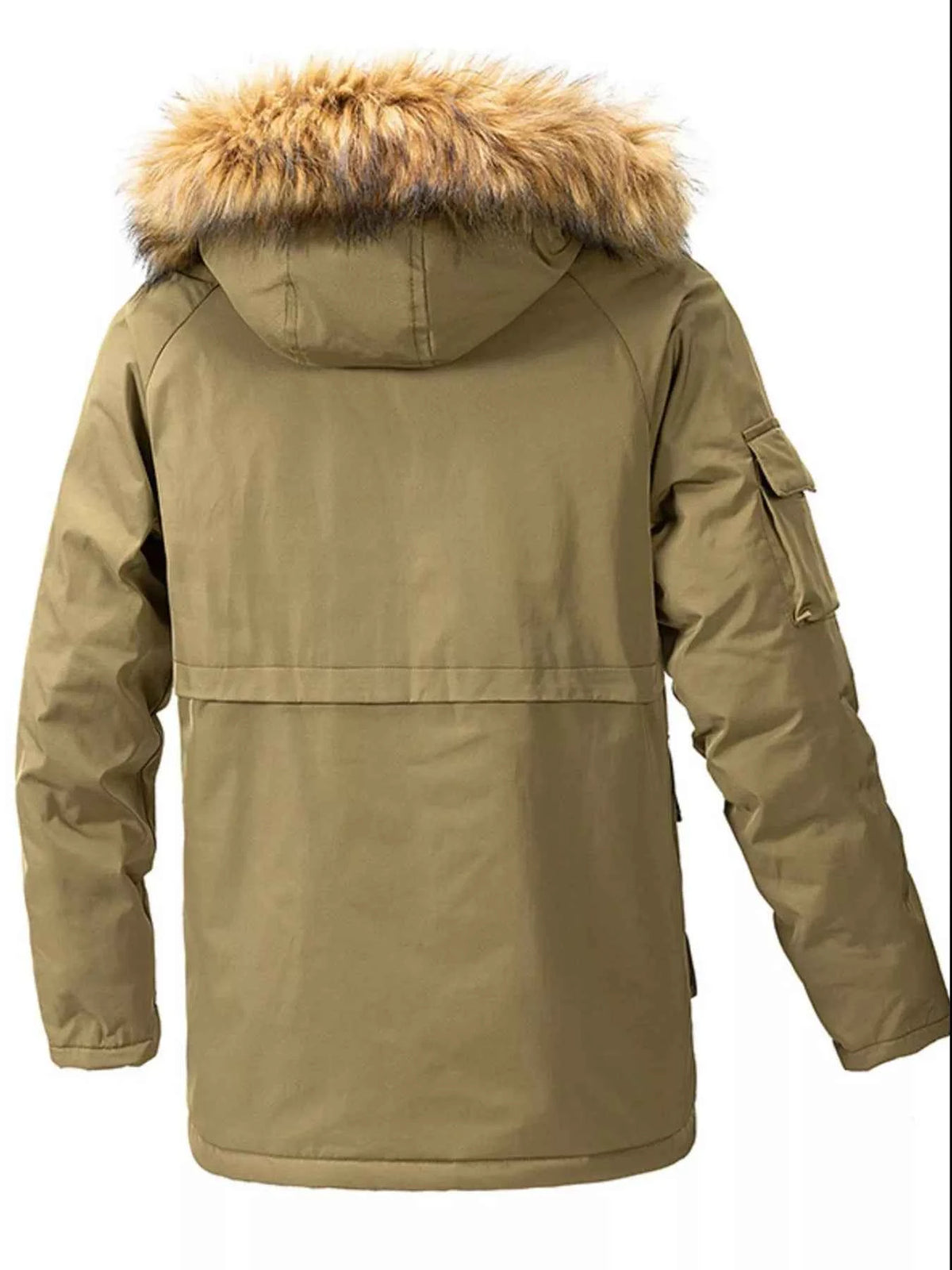 Fur Hooded Winter Parka Coat-Free Shipping - aurelia-clothing-8955