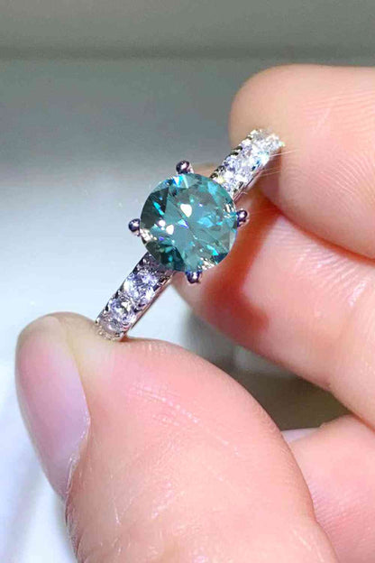 Future Style 1 Carat Moissanite Side Stone Ring - aurelia-clothing-8955
